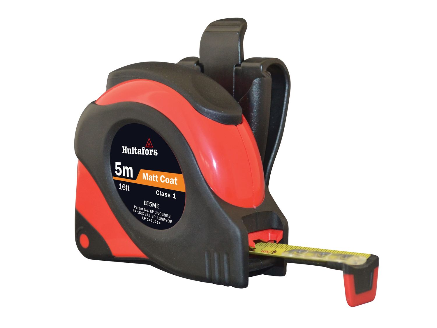 Hultafors 356113 BT5ME Big T Pocket Tape 5m/16ft (Width 19mm)