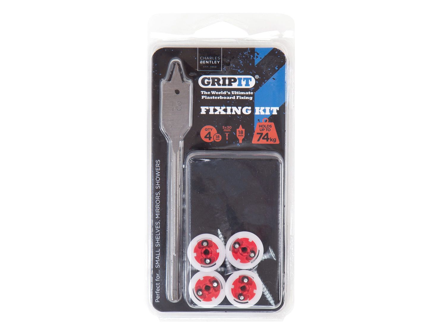 Gripit GRPSHELFKIT Shelf Kit Clam Pack