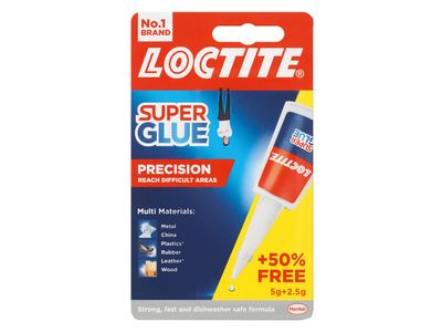 Loctite LOCSGL5GAVNR Super Glue Precision Bottle 5g + 50% Extra Free