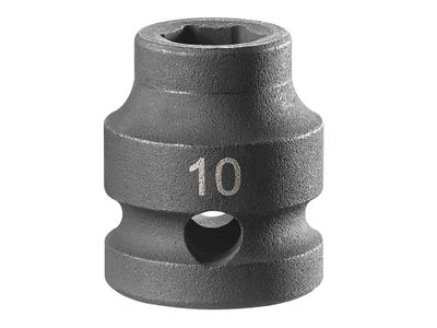 Facom NSS.10A 1/2&quot; 6-Point Stubby Impact Socket 10mm