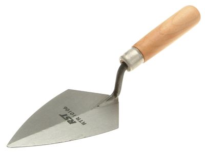 R.S.T. RST1015 Pointing Trowel Philadelphia Pattern Wooden Handle 5in