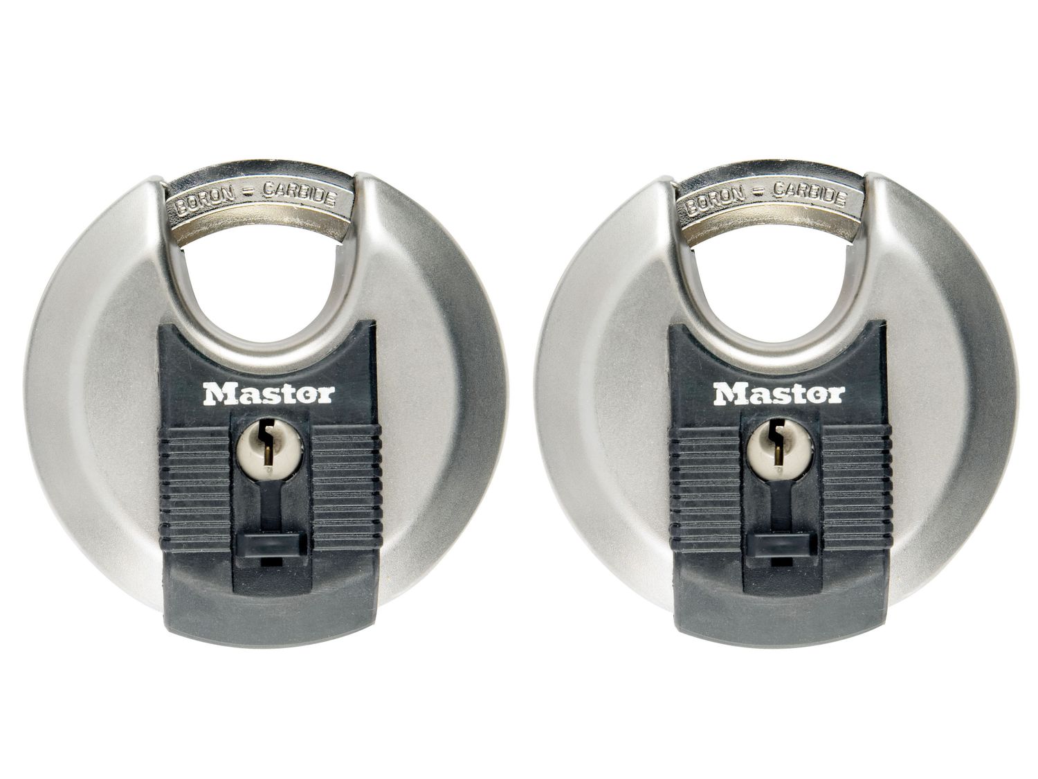 Master Lock MLKM40T Excell™ Stainless Steel Discus 70mm Padlock Keyed Alike x 2