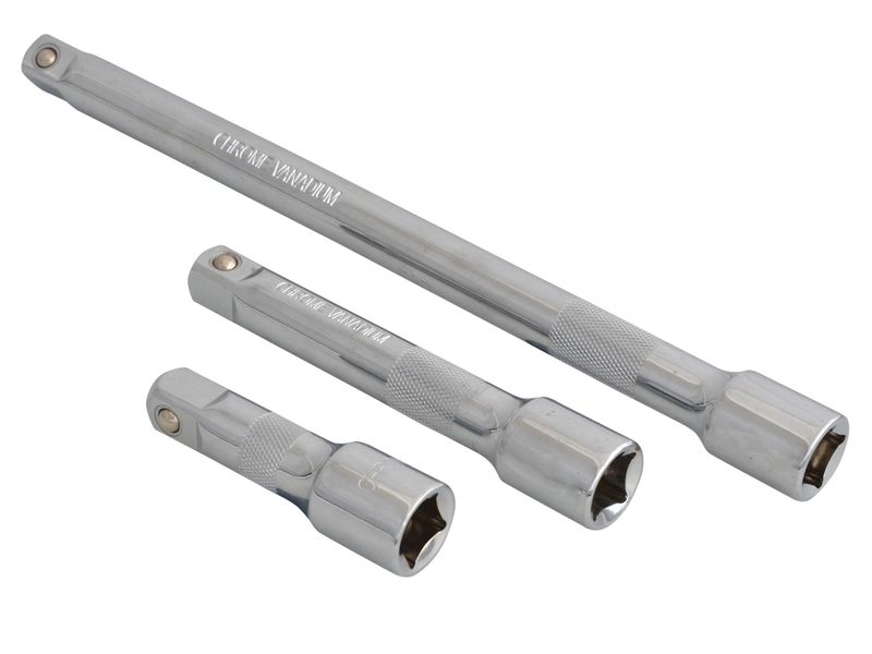 BlueSpot Tools B/S02070 1/2in Square Drive CV Extension Bar Set 3 Piece