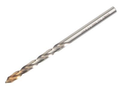 Dormer DOR450TIN A002 HSS-TiN Coated Jobber Drill 4.50mm OL:80mm WL:47mm