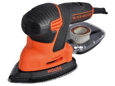 BLACK + DECKER B/DKA2500K KA2500K-GB Compact Mouse Sander 120W 240V
