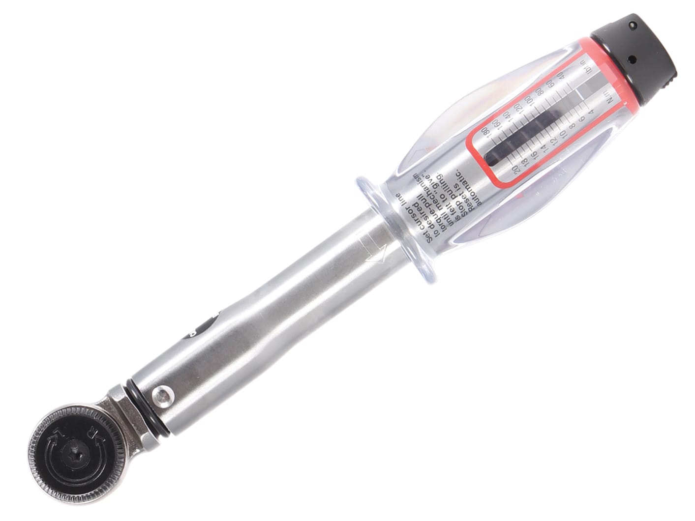 Norbar NOR11123 SL0 Fixed Head Torque Wrench 1/4in Drive 4-20Nm img