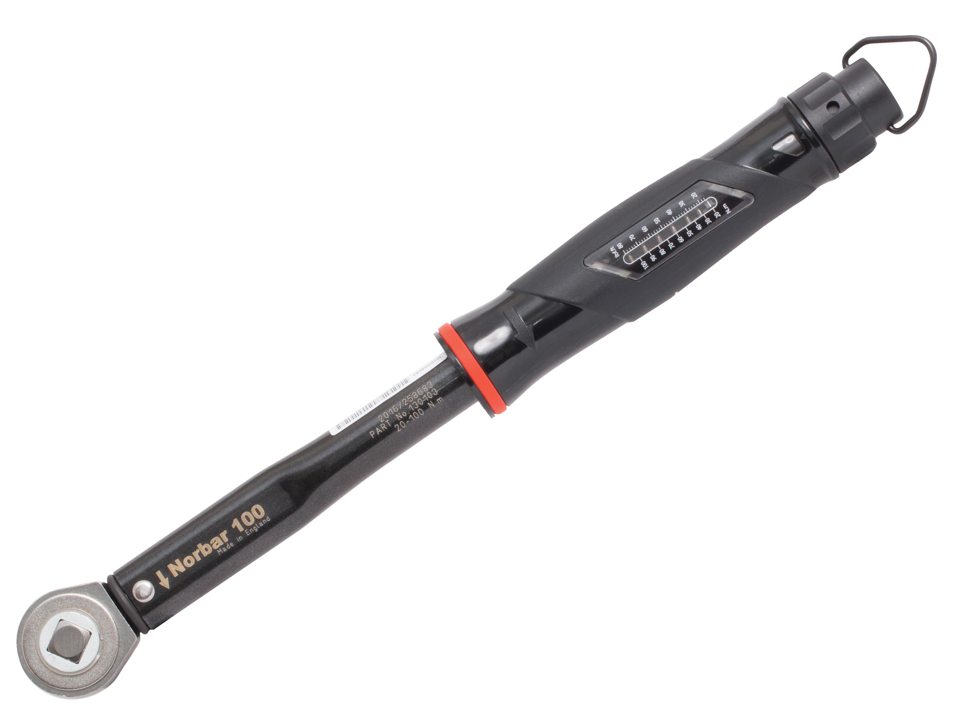 Norbar NOR130103 NorTorque 100 Adjustable Dual Scale Ratchet Torque Wrench 1/2in img