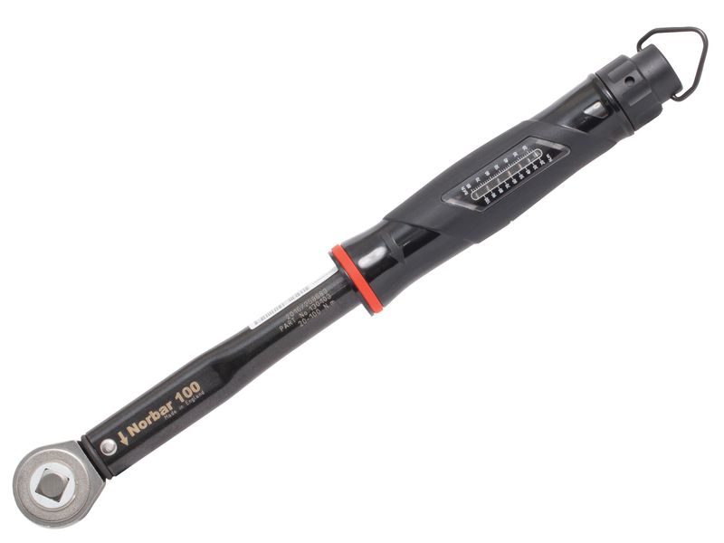 Norbar NOR130103 NorTorque 100 Adjustable Dual Scale Ratchet Torque Wrench 1/2in Drive 20-100Nm