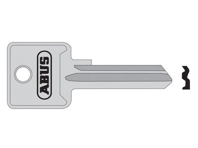 ABUS Mechanical ABUKB02697 85/50 50mm +60 Left Hand Key Blank