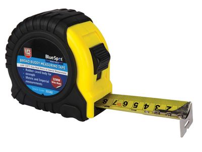 BlueSpot Tools B/S33102 Broad Buddy Pocket Tape 10m/33ft (Width 32mm)