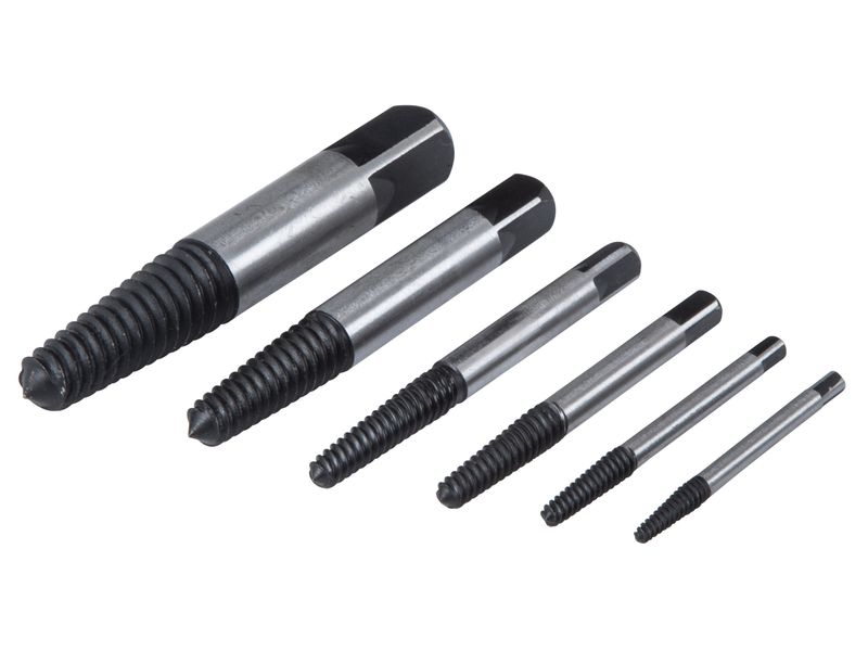 BlueSpot Tools B/S22304 Screw Extractor Set, 6 Piece