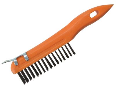 BlueSpot Tools B/S22523 Plastic Wire Brush &amp; Scraper
