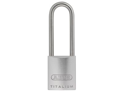 ABUS Mechanical ABU86TI45LSS 86TI/45mm TITALIUM™ Padlock Without Cylinder 70mm Long Stainless Steel Shackle