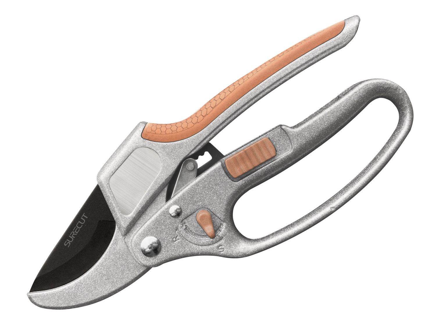 Kent &amp; Stowe K/S70100606 SureCut Hardwood Anvil Ratchet Secateurs
