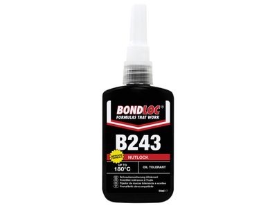 Bondloc BONB24350 B243 Nutlock Medium Strength Threadlocker 50ml