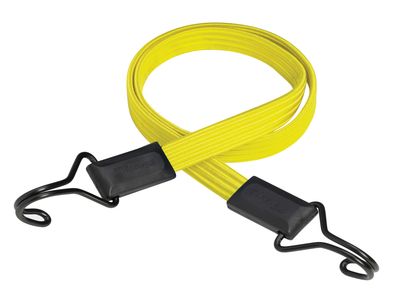 Master Lock MLK3226E Flat Bungee 100cm Yellow Double Hook