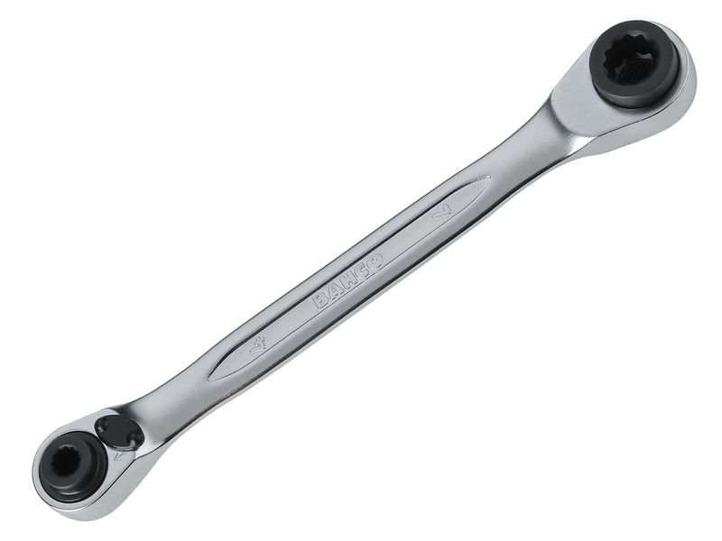 Bahco BAHS4RM47 S4RM Series Reversible Ratchet Spanner 4/5/6/7mm