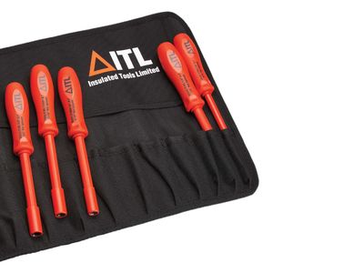 ITL Insulated ITL02342 Insulated Nut Spinner Set, 5 Piece