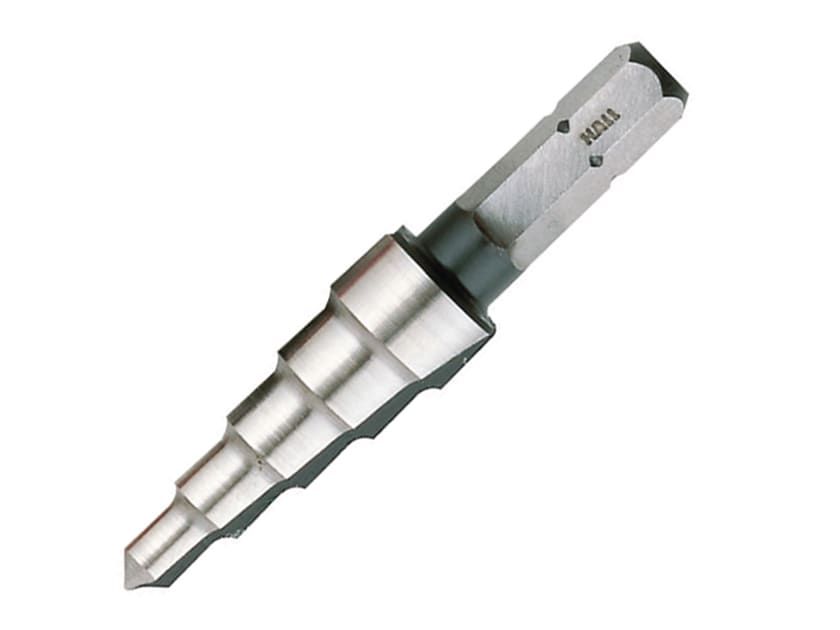 Halls HLLXS412 XS412 High-Speed Steel Step Drill 4-12mm