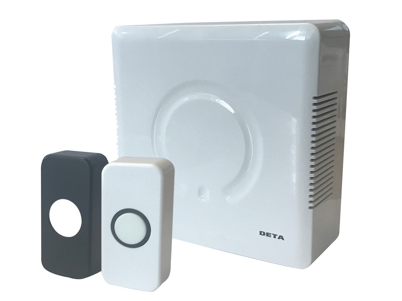 Deta Vimark DETC3504 Wired Door Bell Chime and Push Kit