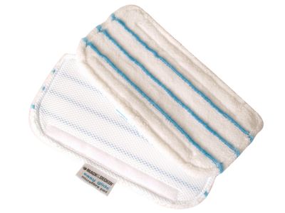 BLACK + DECKER B/DFSMP20 Steam Mop Replacement Pads (Pack 2)