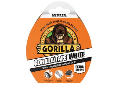 Gorilla Glue GRGCLOTHWH Gorilla Tape 48mm x 10m White