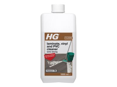 HG H/G134100106 Laminate, Vinyl &amp; PVC Cleaner, Extra Strong 1 litre