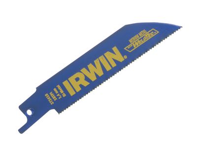 IRWIN IRW10504148 418R Sabre Saw Blade Metal Cutting 100mm 18 TPI Pack of 5