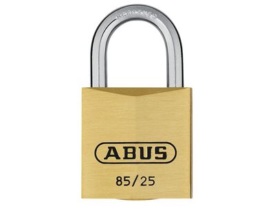 ABUS Mechanical ABU8525 85/25mm Brass Padlock