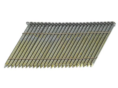 Bostitch BOSS310R90 28° Bright Ring Shank Stick Nails 3.1 x 90mm (Pack 2000)