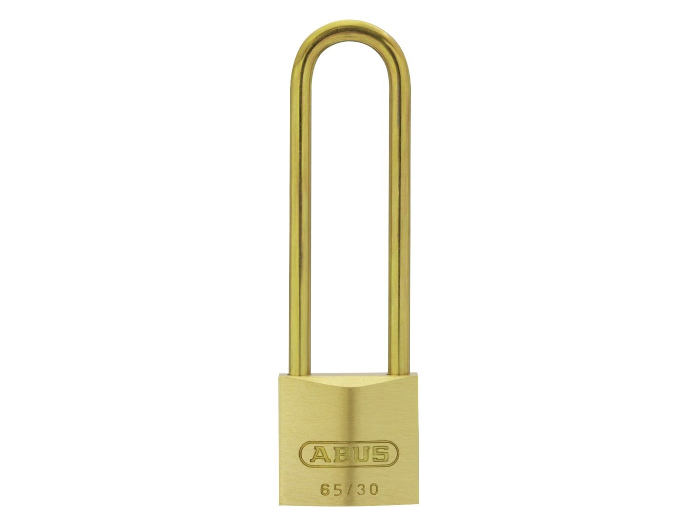 ABUS Mechanical ABU65MB3070C 65MB/30mm Solid Brass Padlock 70mm Long Shackle Carded