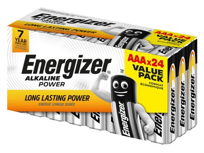 Energizer ENGPOWAAA24 AAA Cell Alkaline Power Batteries (Pack 24)