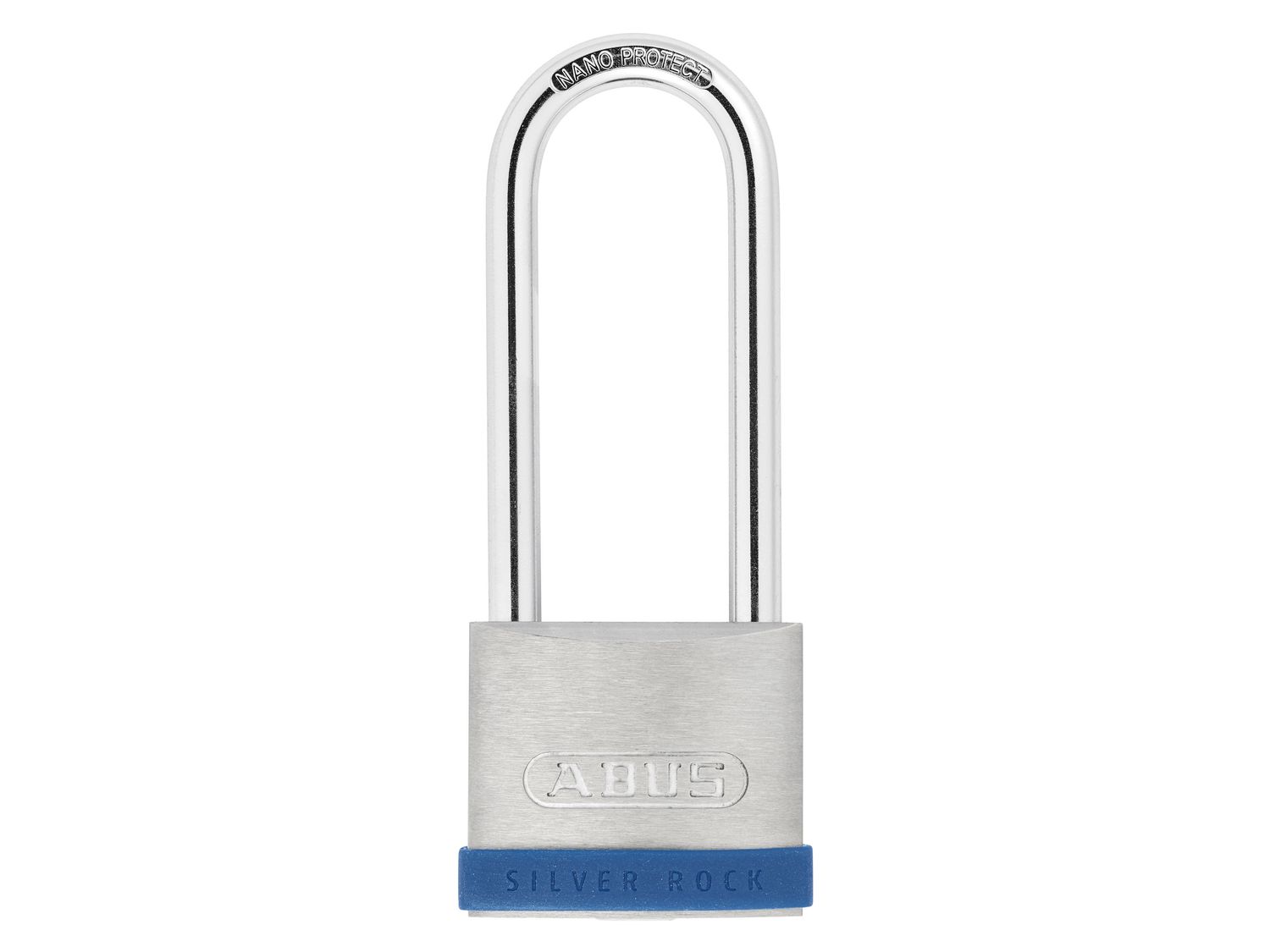 ABUS Mechanical ABU550LS80C 50mm Silver Rock™ 5 Padlock Long Shackle 80mm
