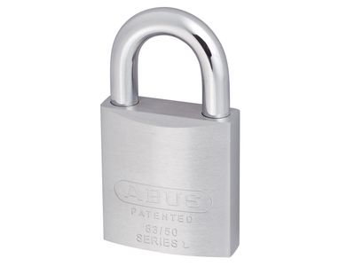 ABUS Mechanical ABU8350 83/50mm Chrome Plated Brass Padlock