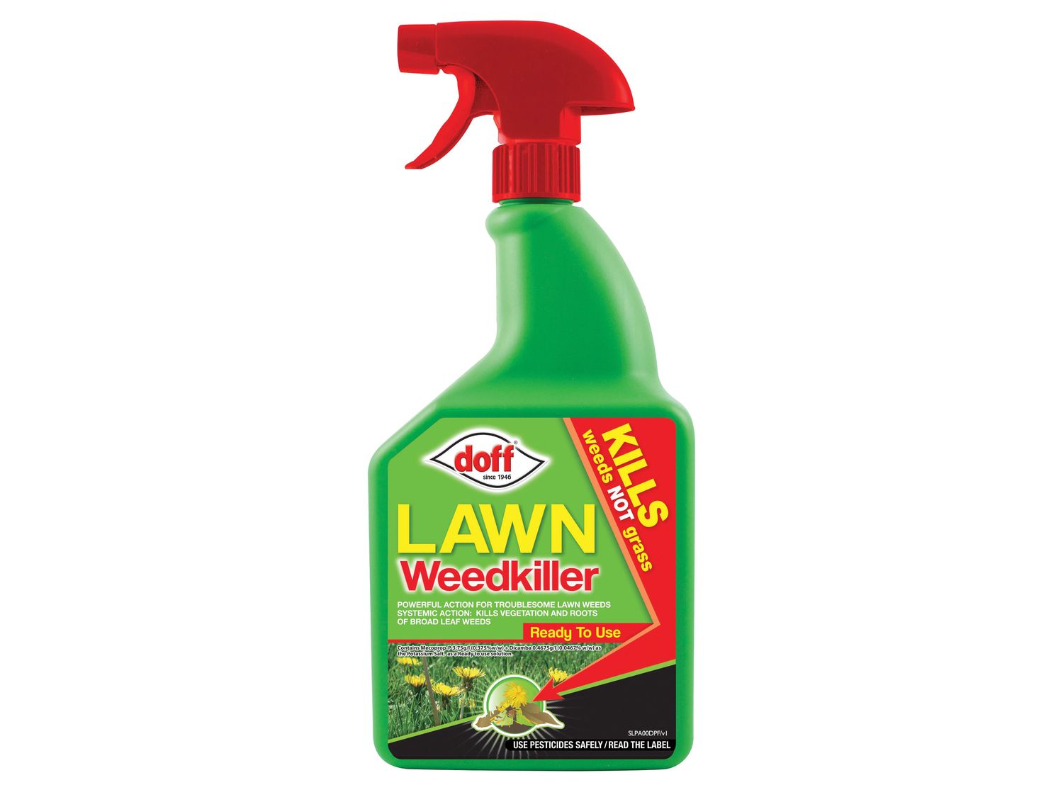 DOFF DOFFLPADOF01 Lawn Weedkiller RTU 1 litre