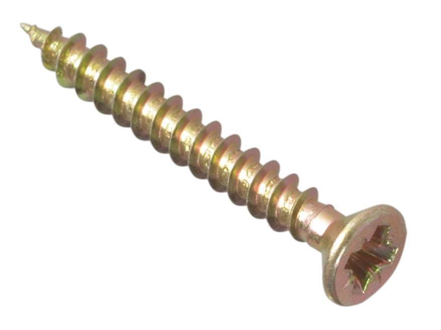 ForgeFix MPS3535Y Multi-Purpose Screws ZYP 3.5 x 35mm (200)