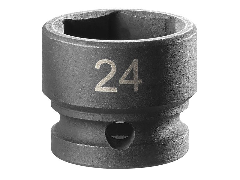 Facom NSS.24A 1/2in 6-Point Stubby Impact Socket 24mm