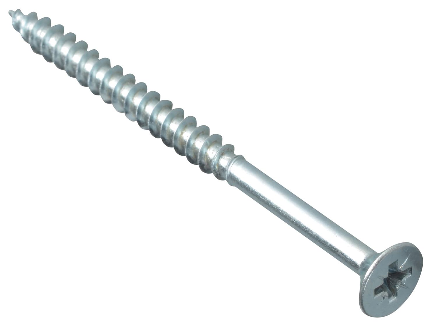 ForgeFix FORMPS570ZP Multi-Purpose Pozi Compatible Screw CSK ST ZP 5 x 70mm Box 100