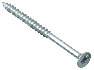 ForgeFix FORMPS570ZP Multi-Purpose Pozi Compatible Screw CSK ST ZP 5 x 70mm Box 100