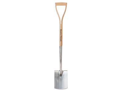 Kent &amp; Stowe K/S70100702 Stainless Steel Garden Life Digging Spade, FSC