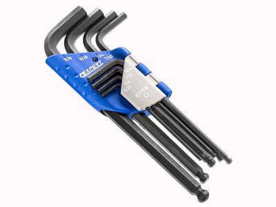Expert BRIE117816B Imperial Ball End Hexagon Key Long Arm Set, 8 Piece