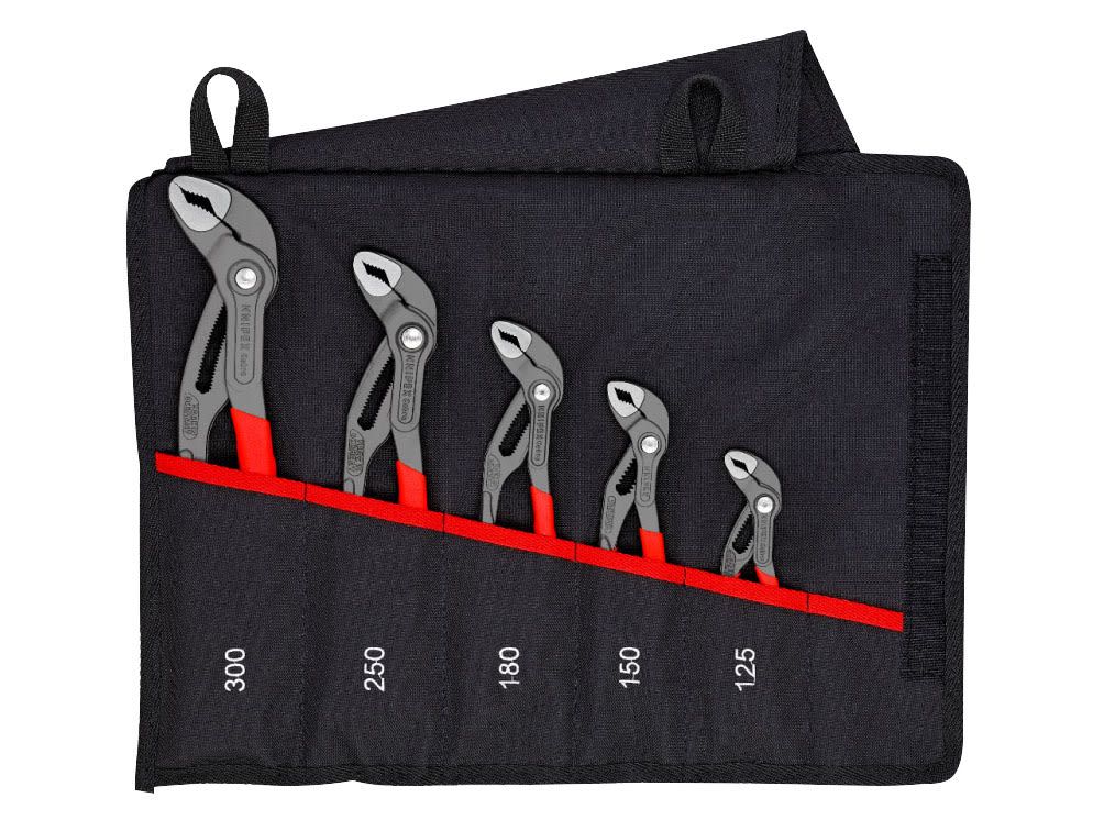 Knipex KPX001955S5 Cobra Water Pump Plier Set, 5 Piece