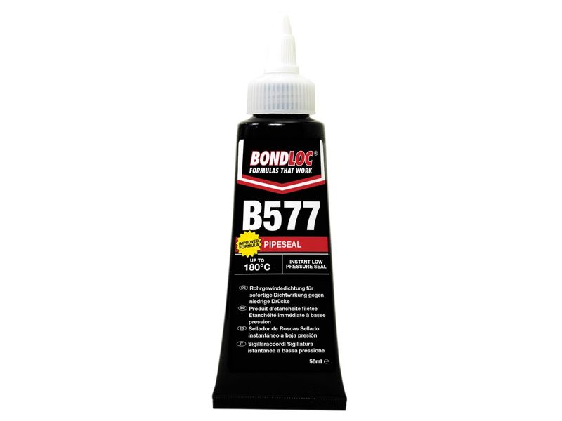 Bondloc BONB57750 B577 Pipe Seal with Teflon 50ml