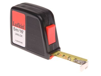 Crescent Lufkin LUFYU835 YU835CME Unilok Pocket Tape 5m/16ft (Width 19mm)
