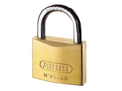 ABUS Mechanical ABU8560C 85/60mm Brass Padlock Carded