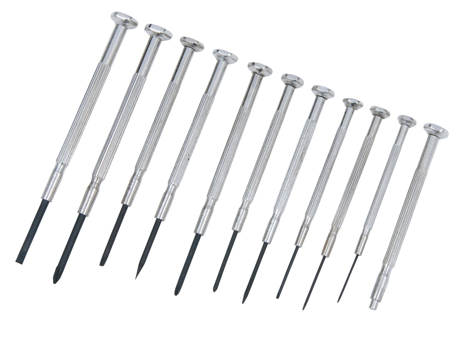 BlueSpot Tools B/S12607 Precision Screwdriver Set, 11 Piece