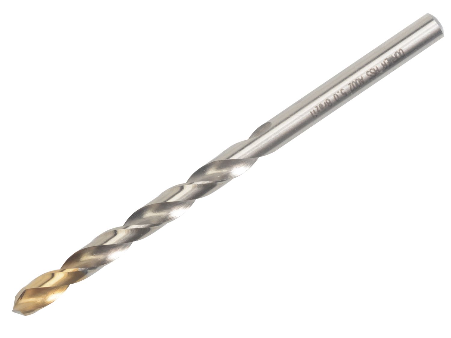 Dormer DOR500TIN A002 HSS-TiN Coated Jobber Drill 5.00mm OL:86mm WL:52mm