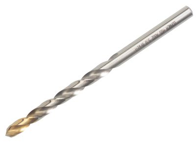 Dormer DOR500TIN A002 HSS-TiN Coated Jobber Drill 5.00mm OL:86mm WL:52mm