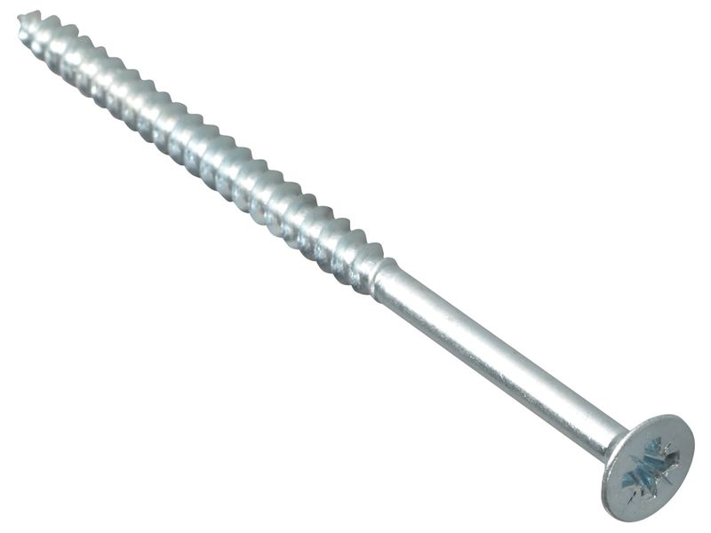 ForgeFix FORMPS470ZP Multi-Purpose Pozi Compatible Screw CSK ST ZP 4 x 70mm Box 200