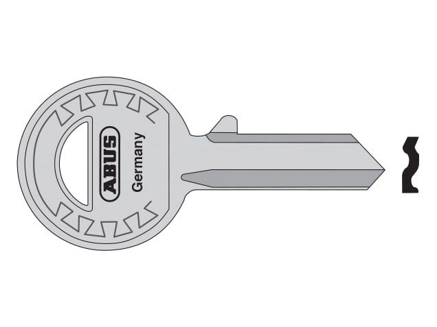 ABUS Mechanical ABUKB02706 24-41-885 Right Hand 4 Pin Key Blank